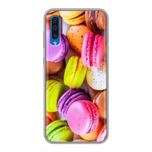 Чохол з зображенням смачної їжі для Samsung Galaxy A50 2019 (A505F) (Макаруни)