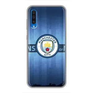 Силіконові Чохли з принтом Футбол на Samsung Galaxy A50 2019 (A505F) (ManCity)