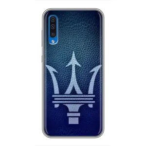 Чехлы с тематикой "Крутые машины" на Samsung Galaxy A50 2019 (A505F) (Лого Maserati)