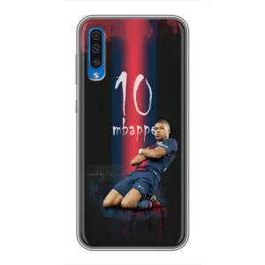 Чехол (TPU) с Футболистом на Samsung Galaxy A50 2019 (A505F) (MBAPPE 10)
