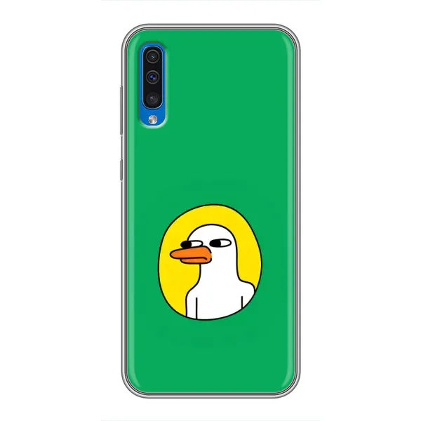 Чехол с рисунком «Мем Утка» для Samsung Galaxy A50 2019 (A505F) Чехол с рисунком «Мем Утка» для Samsung Galaxy A50 2019 (A505F)