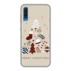 Чехол Санта Клаус для Samsung Galaxy A50 2019 (A505F) (Merry Christmas)