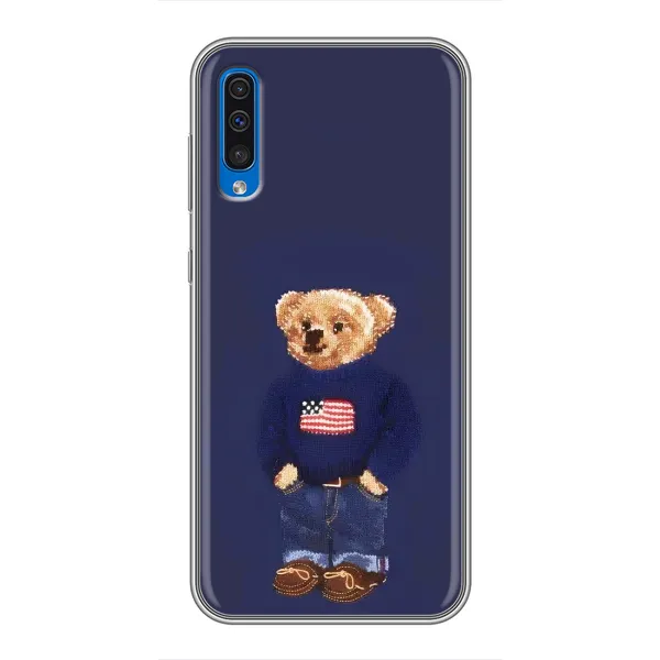 Чехол с рисунком «Мишка USA» для Samsung Galaxy A50 2019 (A505F) Чехол с рисунком «Мишка USA» для Samsung Galaxy A50 2019 (A505F)