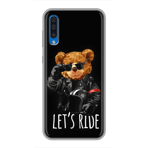 Чехол с рисунком «Модный Мишка» для Samsung Galaxy A50 2019 (A505F) Чехол с рисунком «Модный Мишка» для Samsung Galaxy A50 2019 (A505F)