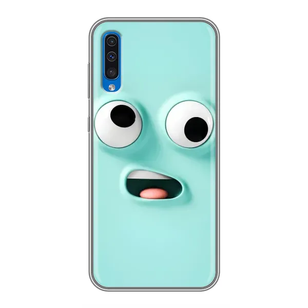 Чехол с рисунком «Забавное мятное лицо» для Samsung Galaxy A50 2019 (A505F) Чехол с рисунком «Забавное мятное лицо» для Samsung Galaxy A50 2019 (A505F)