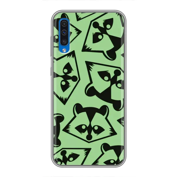 Чехол с рисунком «Мордочки Енота» для Samsung Galaxy A50 2019 (A505F) Чехол с рисунком «Мордочки Енота» для Samsung Galaxy A50 2019 (A505F)