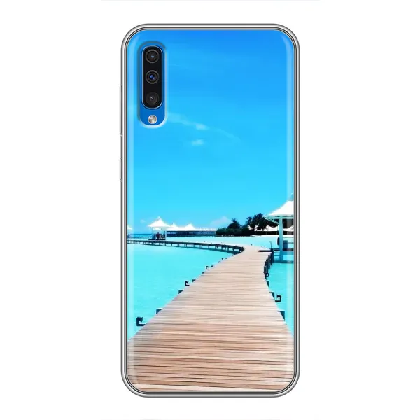 Чехол с рисунком «Набережная» для Samsung Galaxy A50 2019 (A505F) Чехол с рисунком «Набережная» для Samsung Galaxy A50 2019 (A505F)