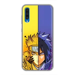Купить Чохли на телефон з принтом Anime для Samsung Galaxy A50 2019 (A505F) (Naruto Vs Sasuke)