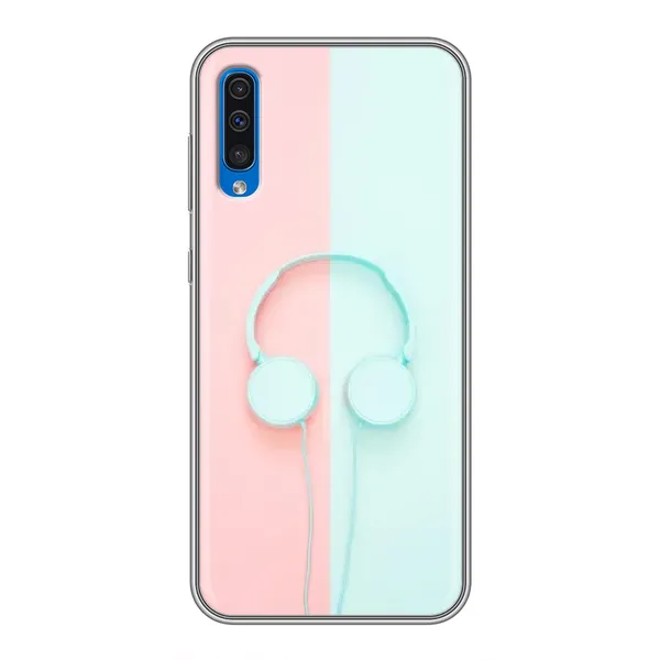Чехол с рисунком «Наушники» для Samsung Galaxy A50 2019 (A505F) Чехол с рисунком «Наушники» для Samsung Galaxy A50 2019 (A505F)