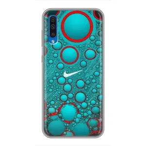Силіконовый Чохол на Samsung Galaxy A50 2019 (A505F) з картинкою НАЙК (Найк зелений)