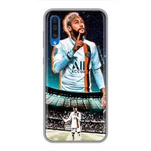 Силиконовый Чехол Samsung Galaxy A50 2019 (A505F) (Неймар ПСЖ)