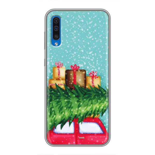 Чехол с рисунком «Новогодние подарки» для Samsung Galaxy A50 2019 (A505F) Чехол с рисунком «Новогодние подарки» для Samsung Galaxy A50 2019 (A505F)