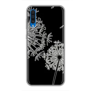 Силіконовий Чохол з кульбабками на Samsung Galaxy A50 2019 (A505F) (Кульбаба)
