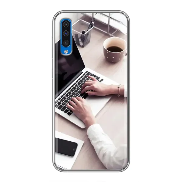 Чехол с рисунком «Офисный работник» для Samsung Galaxy A50 2019 (A505F) Чехол с рисунком «Офисный работник» для Samsung Galaxy A50 2019 (A505F)