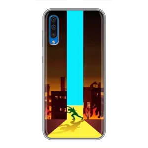 Чехол с Украинской символикой на Самсунг Галакси А50 (2019) (Освобождение)