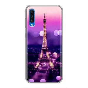Чехол с Эйфелевой башней на Samsung Galaxy A50 2019 (A505F) (Париж башня)