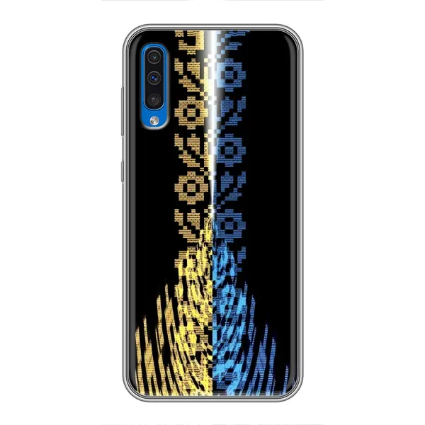 Чехол с рисунком «Патриотическая вышиванка» для Samsung Galaxy A50 2019 (A505F) Чехол с рисунком «Патриотическая вышиванка» для Samsung Galaxy A50 2019 (A505F)