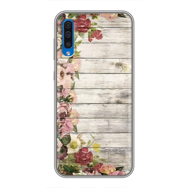 Чехол с рисунком «Плетущиеся цветы» для Samsung Galaxy A50 2019 (A505F)