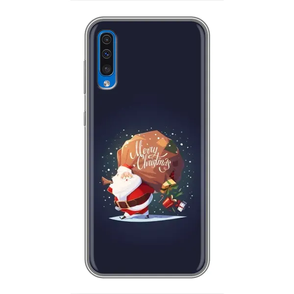 Чехол с рисунком «Подарки от Санты» для Samsung Galaxy A50 2019 (A505F) Чехол с рисунком «Подарки от Санты» для Samsung Galaxy A50 2019 (A505F)