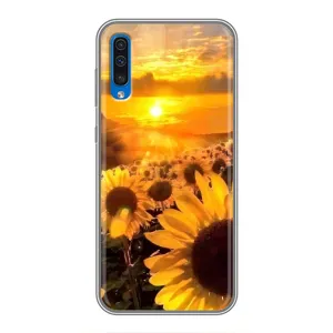 Чохол з Квітами для Samsung Galaxy A50 2019 (A505F) (поле соняшників)