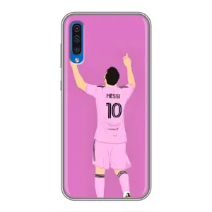 Чехлы Лео Месси в Майами на Samsung Galaxy A50 2019 (A505F) (Празднование Месси)