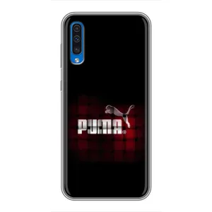Чехол с Брендами одежды на Самсунг Галакси А50 (2019) (PUMA стиль)