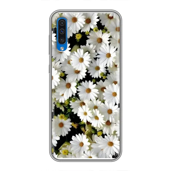 Чехол с рисунком «Рамка в ромашках» для Samsung Galaxy A50 2019 (A505F) Чехол с рисунком «Рамка в ромашках» для Samsung Galaxy A50 2019 (A505F)