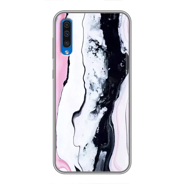 Чехол с рисунком «Розовый мрамор» для Samsung Galaxy A50 2019 (A505F) Чехол с рисунком «Розовый мрамор» для Samsung Galaxy A50 2019 (A505F)