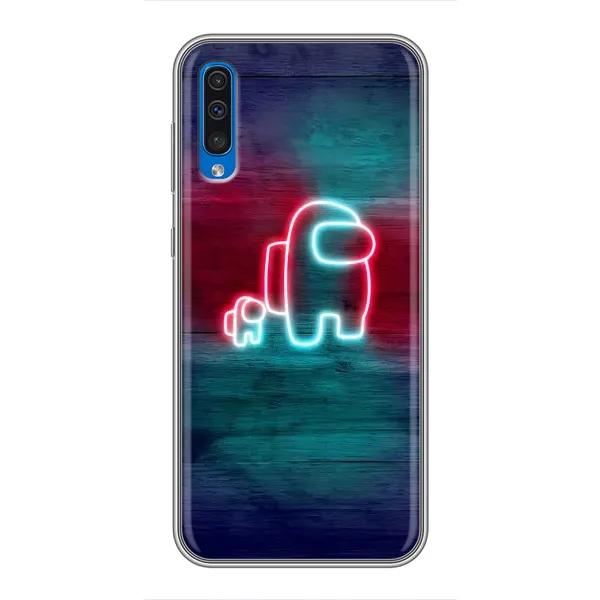 Чехол с рисунком «С питомцем» для Samsung Galaxy A50 2019 (A505F)