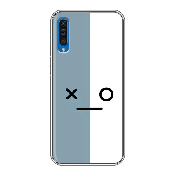 Чехол с рисунком «Серо-белый» для Samsung Galaxy A50 2019 (A505F) Чехол с рисунком «Серо-белый» для Samsung Galaxy A50 2019 (A505F)