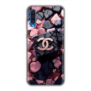 Чохол (Dior, Prada, YSL, Chanel) для Samsung Galaxy A50 2019 (A505F) (Шанель)