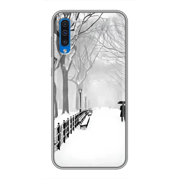 Чехол с рисунком «Снегом замело» для Samsung Galaxy A50 2019 (A505F) Чехол с рисунком «Снегом замело» для Samsung Galaxy A50 2019 (A505F)