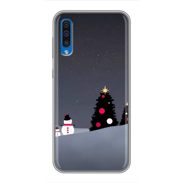 Чехол с рисунком «Снеговички» для Samsung Galaxy A50 2019 (A505F) Чехол с рисунком «Снеговички» для Samsung Galaxy A50 2019 (A505F)