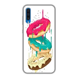 Чохол з зображенням смачної їжі для Samsung Galaxy A50 2019 (A505F) (Соковиті пончики)