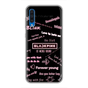 Чехлы с картинкой для Samsung Galaxy A50 2019 (A505F) (Стиль блэкпинг)