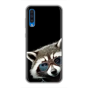 Силіконовий Чохол з Энотами на Samsung Galaxy A50 2019 (A505F) (Стильний Єнот)