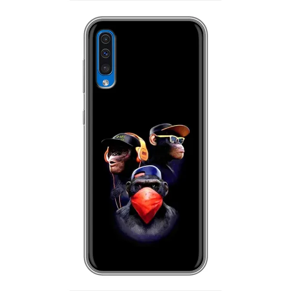 Чехол с рисунком «Три обезьяны» для Samsung Galaxy A50 2019 (A505F) Чехол с рисунком «Три обезьяны» для Samsung Galaxy A50 2019 (A505F)