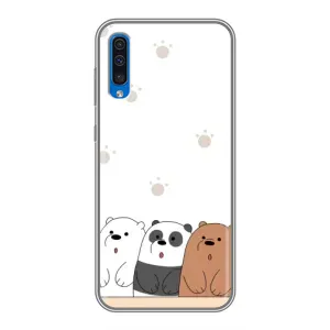 Чохли з зображенням різних тварин на Samsung Galaxy A50 2019 (A505F) (Здивовані ведмедики)