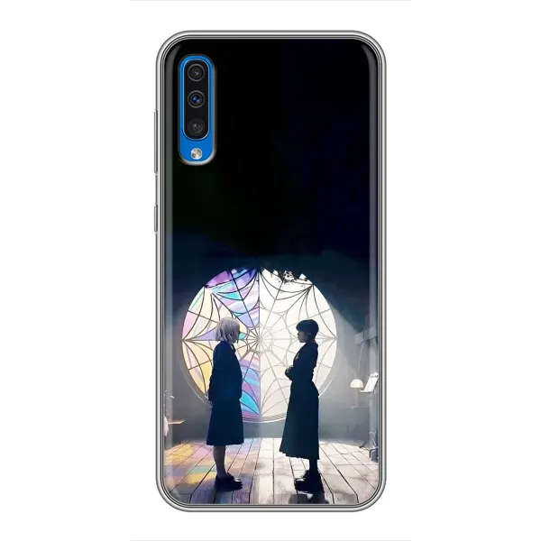 Чехол с рисунком «Уэнсдей и Энди» для Samsung Galaxy A50 2019 (A505F) Чехол с рисунком «Уэнсдей и Энди» для Samsung Galaxy A50 2019 (A505F)