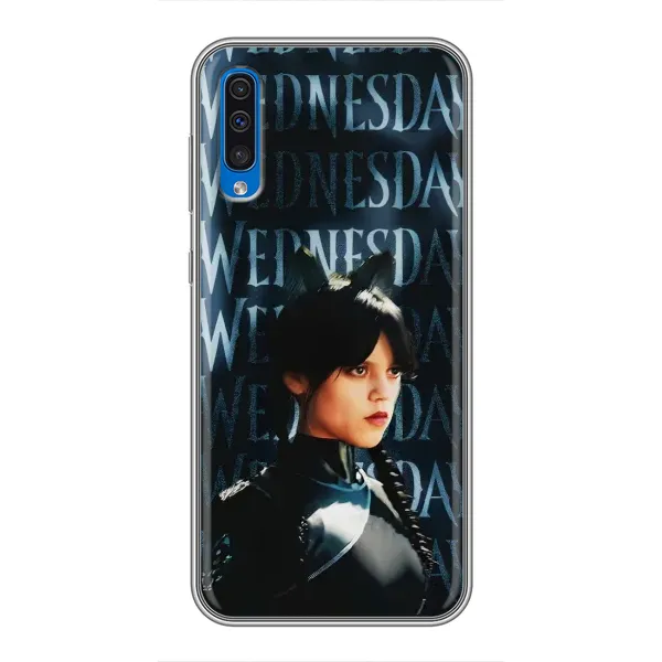 Чехол с рисунком «Уэнздей с ушками» для Samsung Galaxy A50 2019 (A505F) Чехол с рисунком «Уэнздей с ушками» для Samsung Galaxy A50 2019 (A505F)