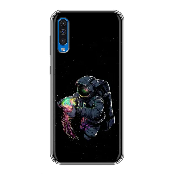 Чехол с рисунком «В руках земля» для Samsung Galaxy A50 2019 (A505F)