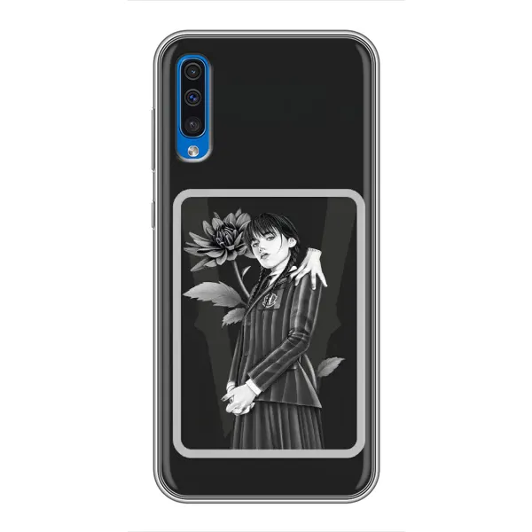 Чехол с рисунком «Венсдей картина» для Samsung Galaxy A50 2019 (A505F) Чехол с рисунком «Венсдей картина» для Samsung Galaxy A50 2019 (A505F)