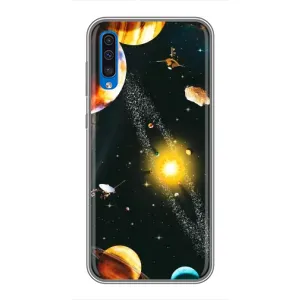 Чохол (ТПУ) з планетами на Samsung Galaxy A50 2019 (A505F) (Вид з космосу)