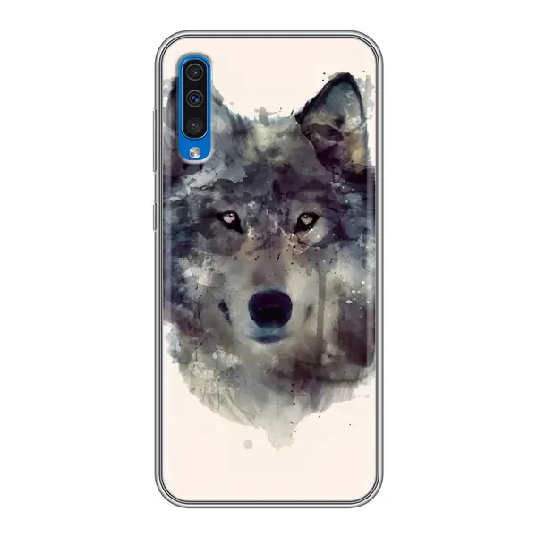 Чехол с рисунком «Волк» для Samsung Galaxy A50 2019 (A505F) Чехол с рисунком «Волк» для Samsung Galaxy A50 2019 (A505F)