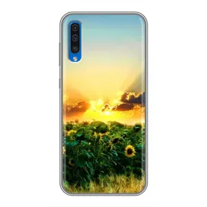 Чохли з картинкою Соняшників для Самсунг Галаксі А50 (2019) (Захід сонця)