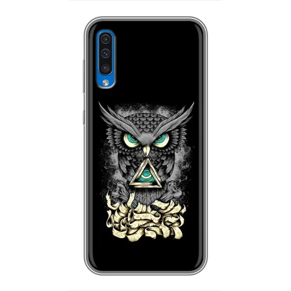 Чехол с рисунком «Зеленые глаза» для Samsung Galaxy A50 2019 (A505F)