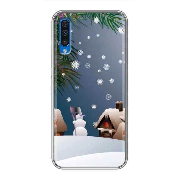 Чехол с рисунком «Зима» для Samsung Galaxy A50 2019 (A505F) Чехол с рисунком «Зима» для Samsung Galaxy A50 2019 (A505F)