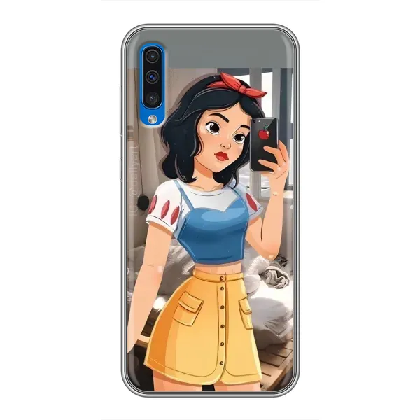 Чехол с рисунком «Белоснежка с телефоном» для Samsung Galaxy A50 2019 (A505F) Чехол с рисунком «Белоснежка с телефоном» для Samsung Galaxy A50 2019 (A505F)