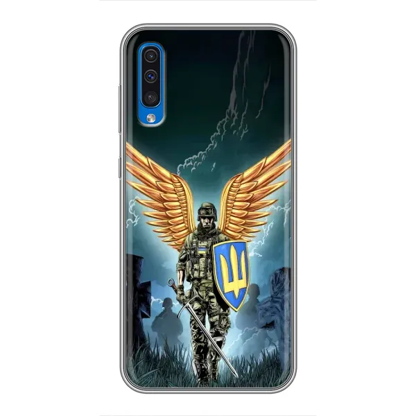 Чехол с рисунком «ЗСУ з крильями» для Samsung Galaxy A50 2019 (A505F)