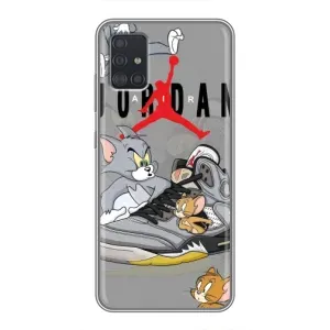 Силиконовый Чехол Nike Air Jordan на Самсунг Галакси А51 5G (Air Jordan)